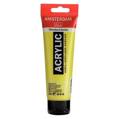 Acrylique Amsterdam 120 ml - Jaune Verdâtre - Librairie Oxford City