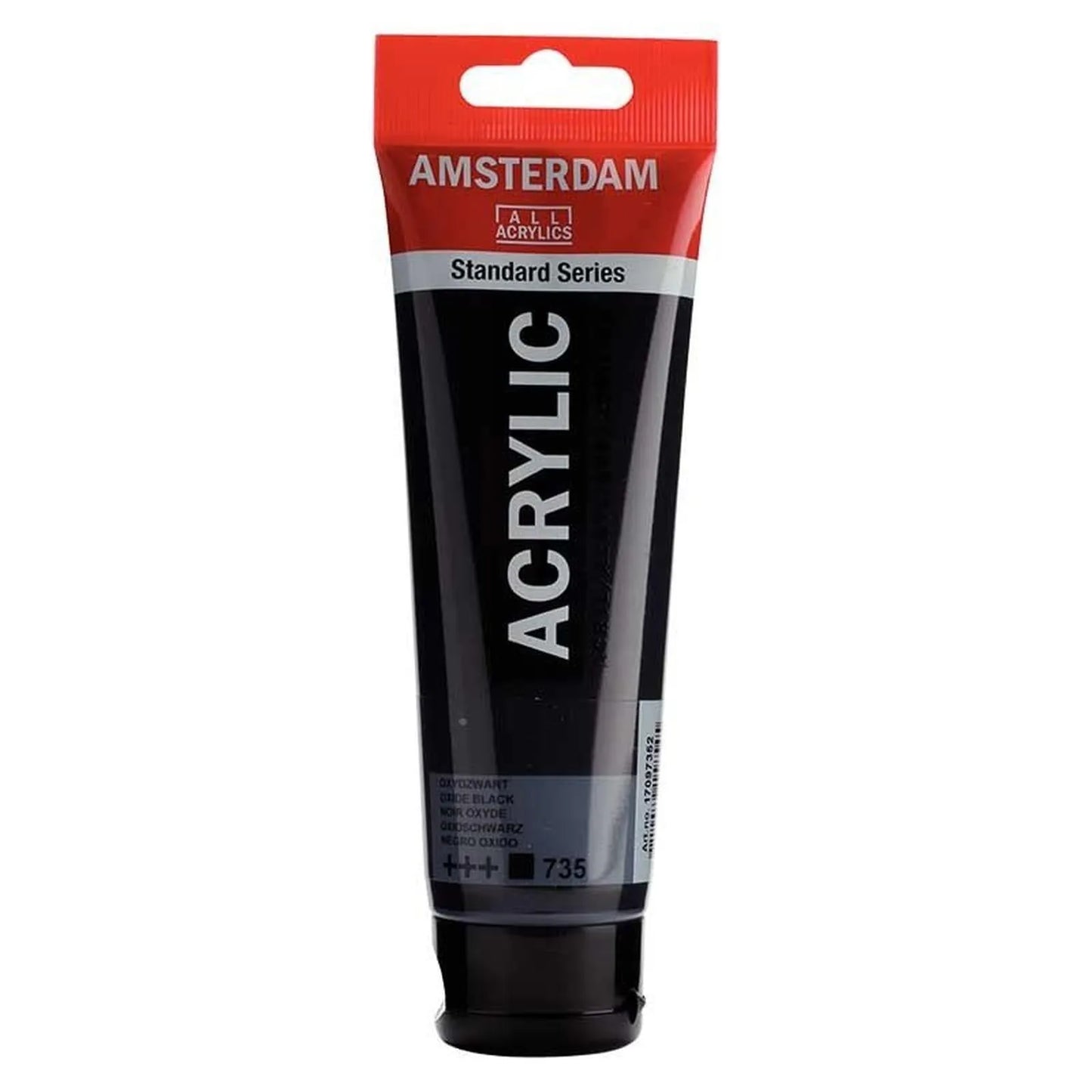 Acrylique Amsterdam 120 ml - Noir Oxyde - Librairie Oxford City