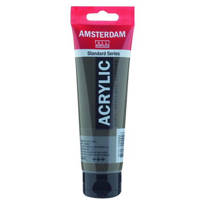 Acrylique Amsterdam 120 ml - Terre Ombre Naturelle - Librairie Oxford City