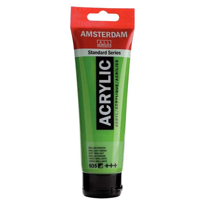 Acrylique Amsterdam 120 ml - Vert Brillant - Librairie Oxford City