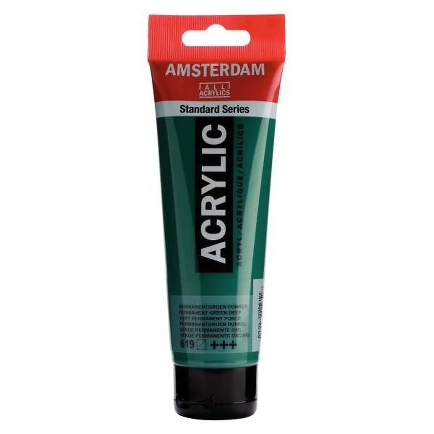 Acrylique Amsterdam 120 ml - Vert Permanent Foncé - Librairie Oxford City
