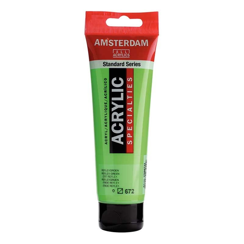 Acrylique Amsterdam 120 ml - Vert Reflex - Librairie Oxford City