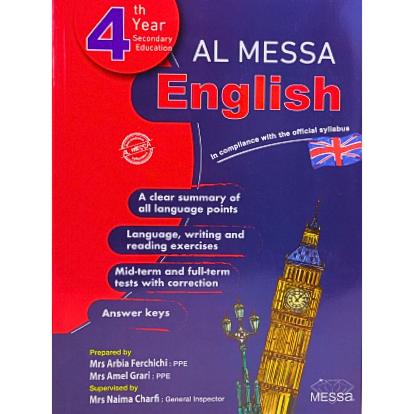 AL MESSA - ENGLISH - 4EME ANNEE - Librairie Oxford City