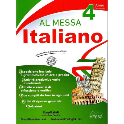 AL MESSA - ITALIANO - 4EME ANNEE - Librairie Oxford City