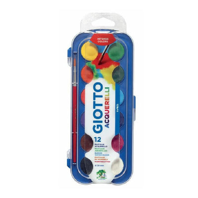 AQUARELLE DE 12+PINCEAU GIOTTO - Librairie Oxford City