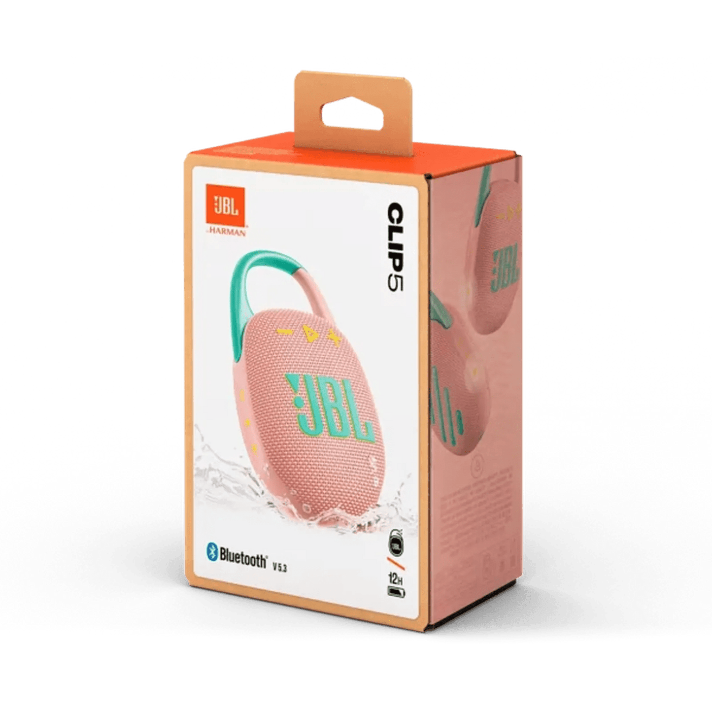 Haut Parleur Sans Fil JBL Clip 5 - Rose - Librairie Oxford City
