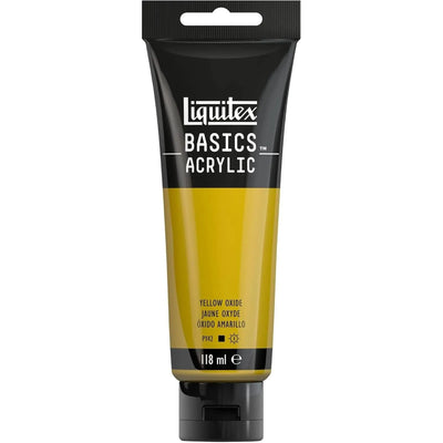 Basics Acrylic 118ml Jaune Oxyde - Librairie Oxford City