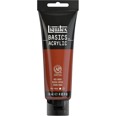Basics Acrylic 118ml Rouge Oxyde - Librairie Oxford City