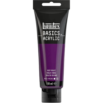 Basics Acrylic 118ml Violet Foncé - Librairie Oxford City