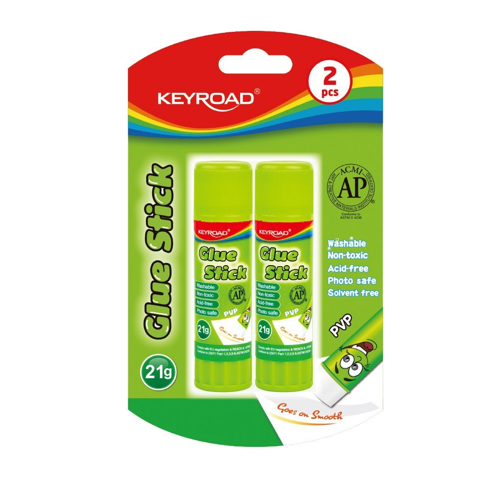 BLISTER 2 COLLE STICK 21g KEYROAD - Librairie Oxford City