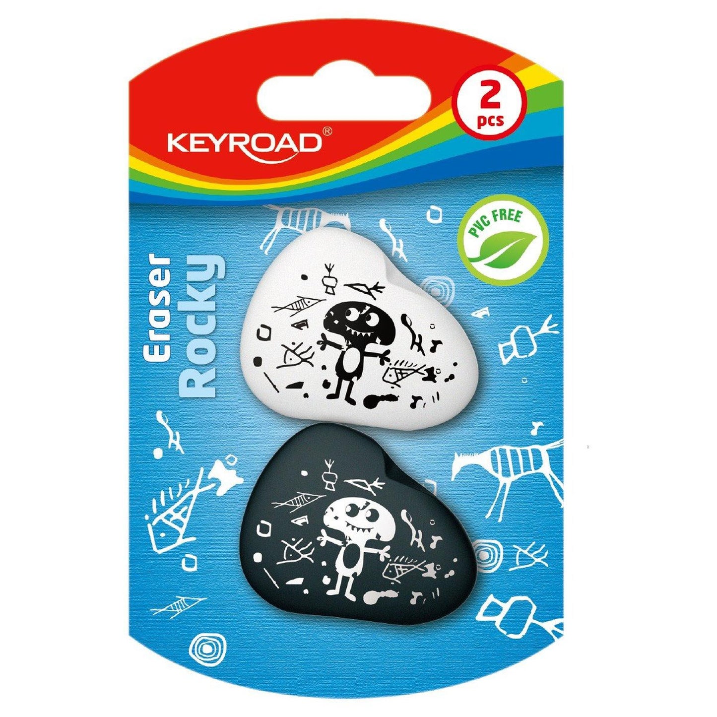 BLISTER 2 GOMME ROCKY - Librairie Oxford City