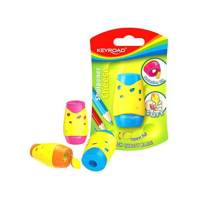 BLISTER TAILLE CRAYON CHEESE 2 TROUS - Librairie Oxford City