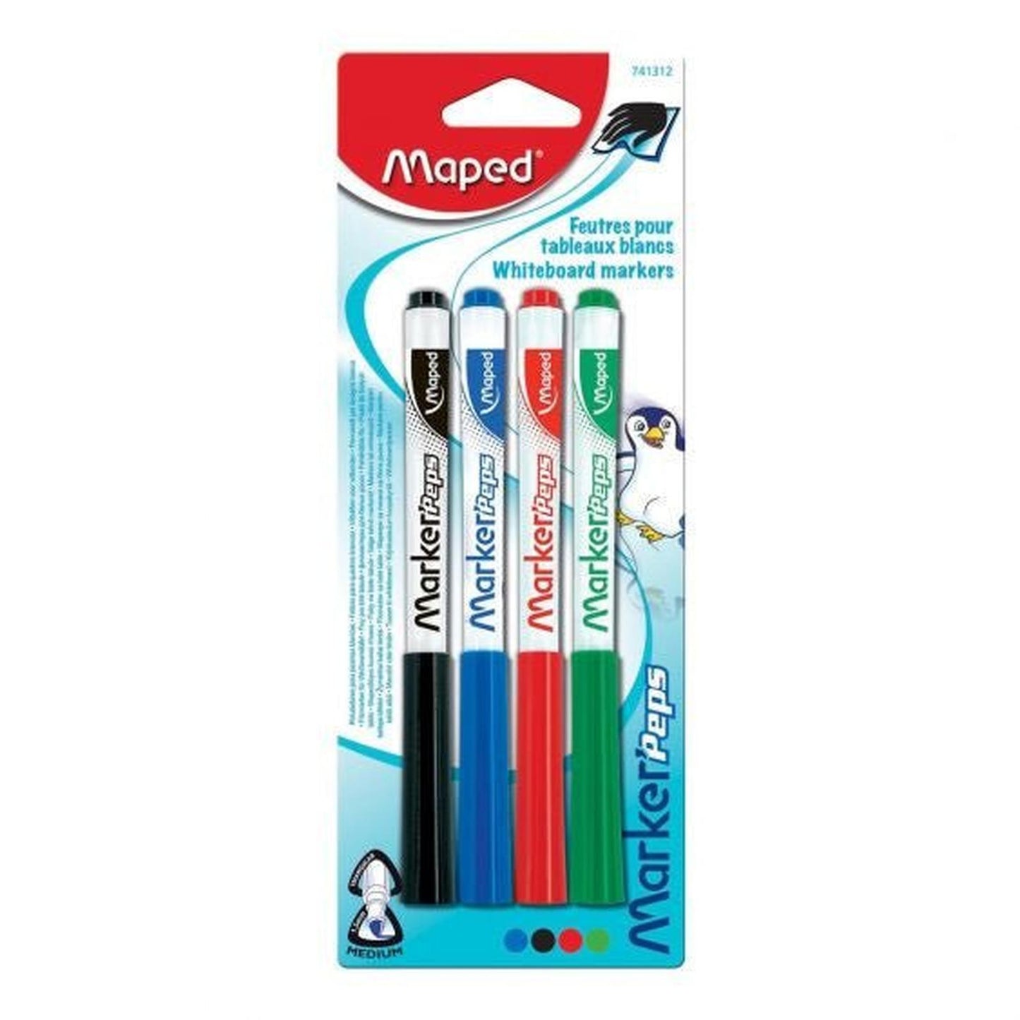 BLS 4 FEUTRE EFFACABLE MAPED - Librairie Oxford City