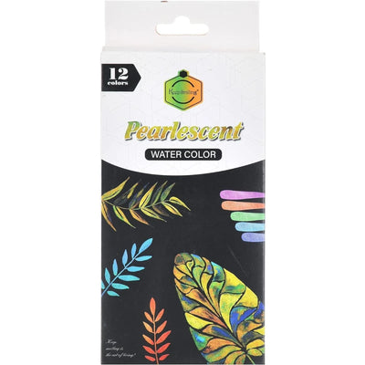 Boite de 12 Watercolour Pearlscent| KeepSmiling - Librairie Oxford City
