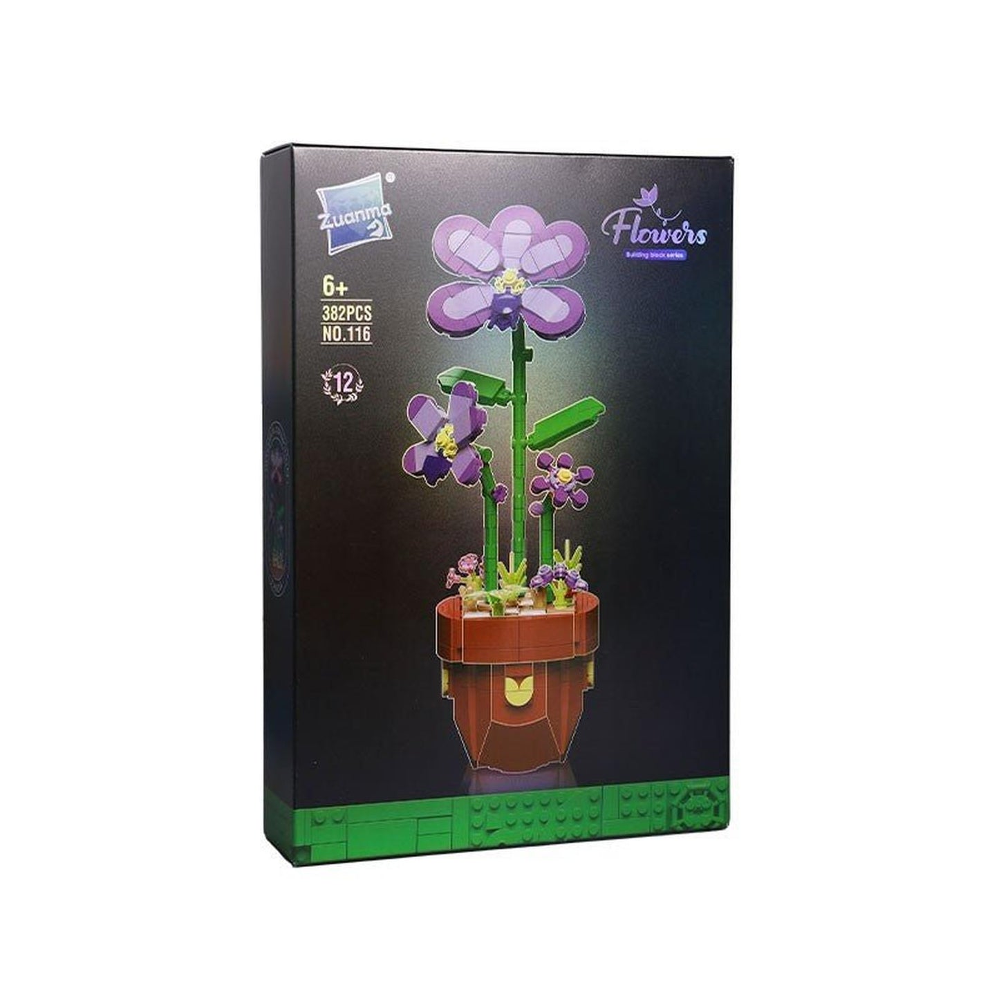 Building Block Flower - Age 6+ - Zuanma - Librairie Oxford City
