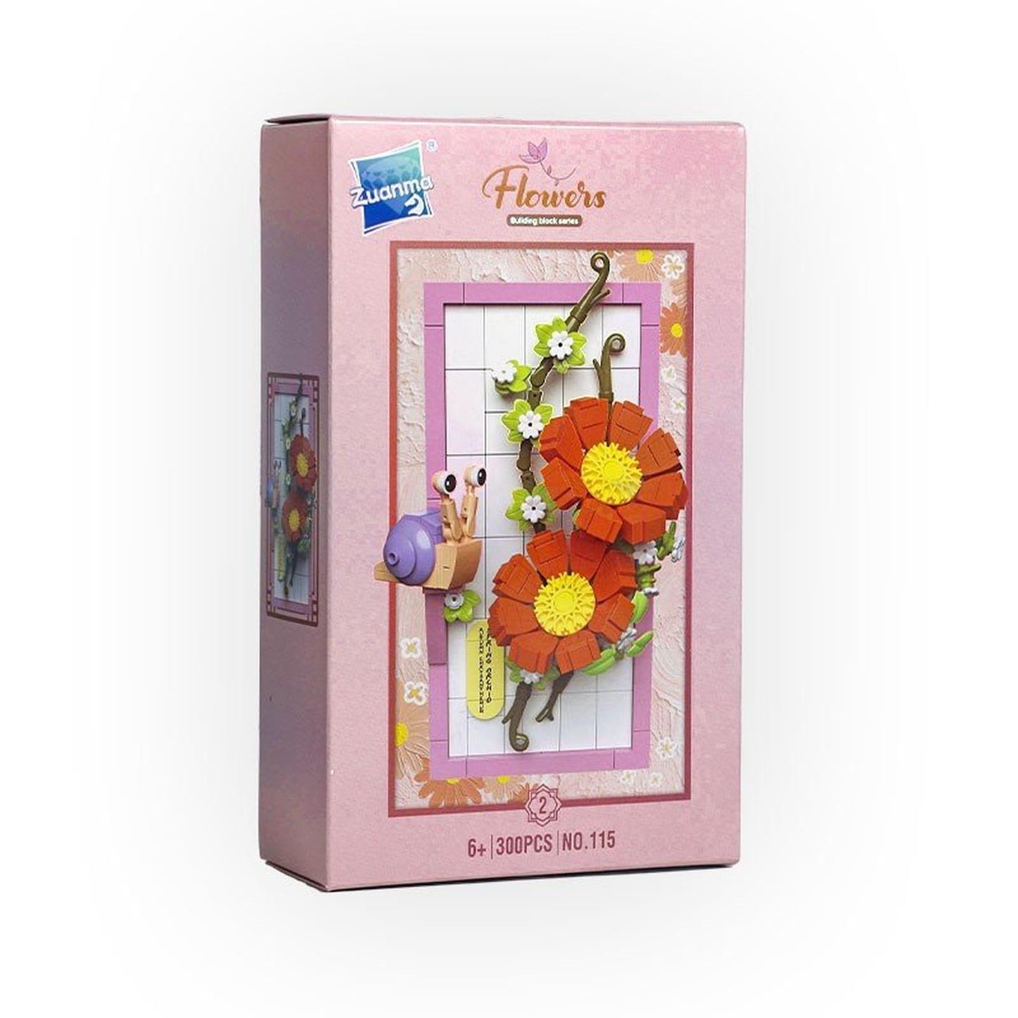Building Block Flower - Age 6+ - Zuanma - Librairie Oxford City