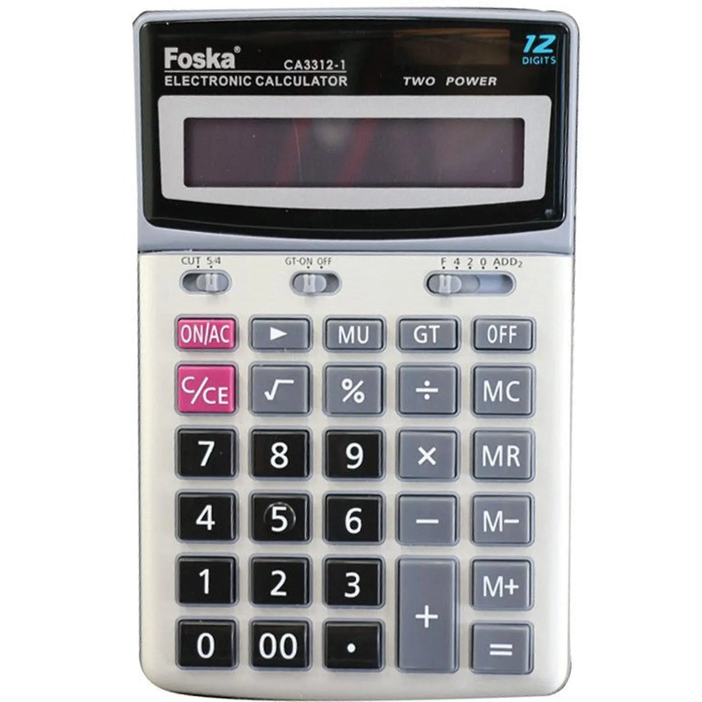 CALCULATRICE CA3312 - 1 FOSKA - Librairie Oxford City