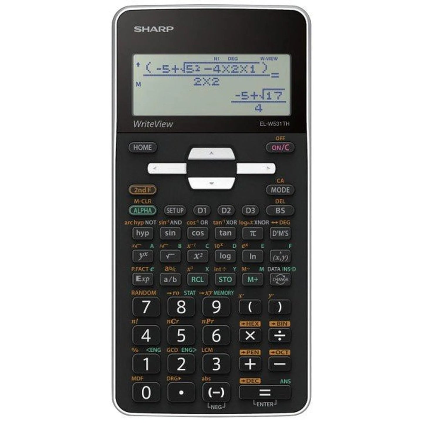 CALCULATRICE SC.SHARP EL - W531TH - Librairie Oxford City