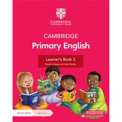 Cambridge Primary English Learner's Book 3 avec accès numérique (1 an) 2e édition - Librairie Oxford City