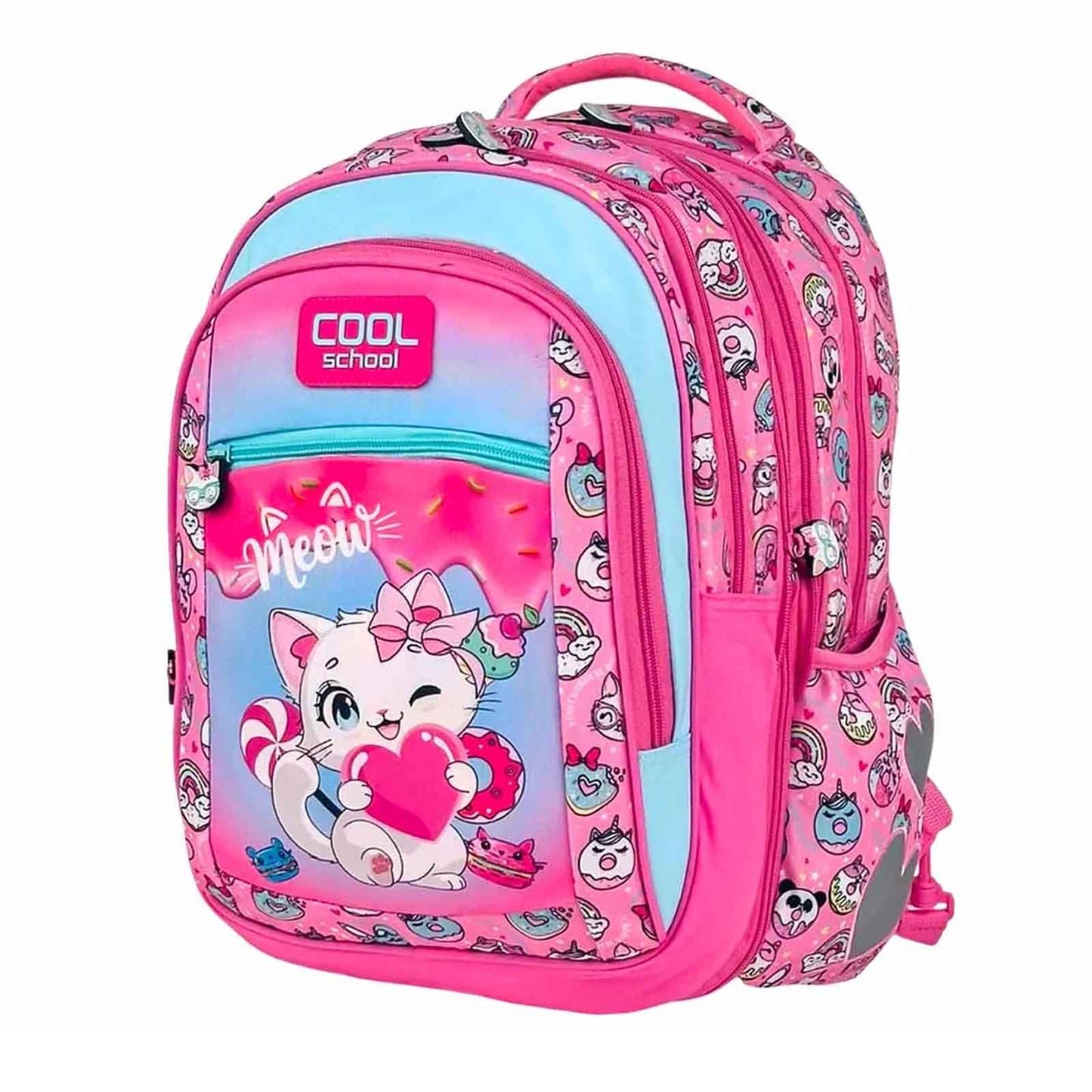 Sac à Dos 2en1 SWEET CAT - Cool School - Librairie Oxford City