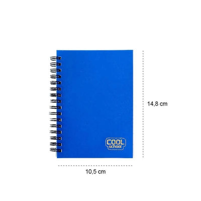 Carnet Wiro 108p 10.5x14.8 COOL SCHOOL - Librairie Oxford City