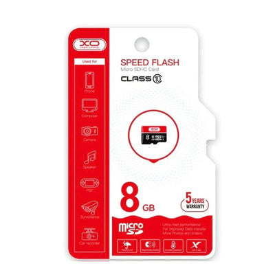 CARTE MEMOIRE XO 8GB - Librairie Oxford City
