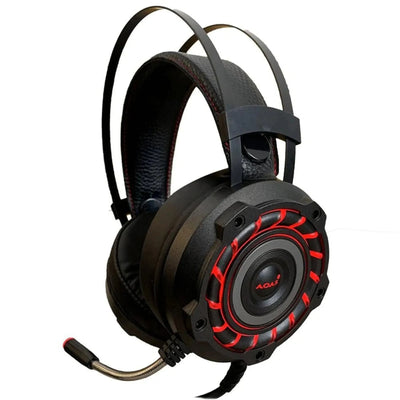 Casque de jeu AOAS AS - 30 RVB - Noir - Librairie Oxford City