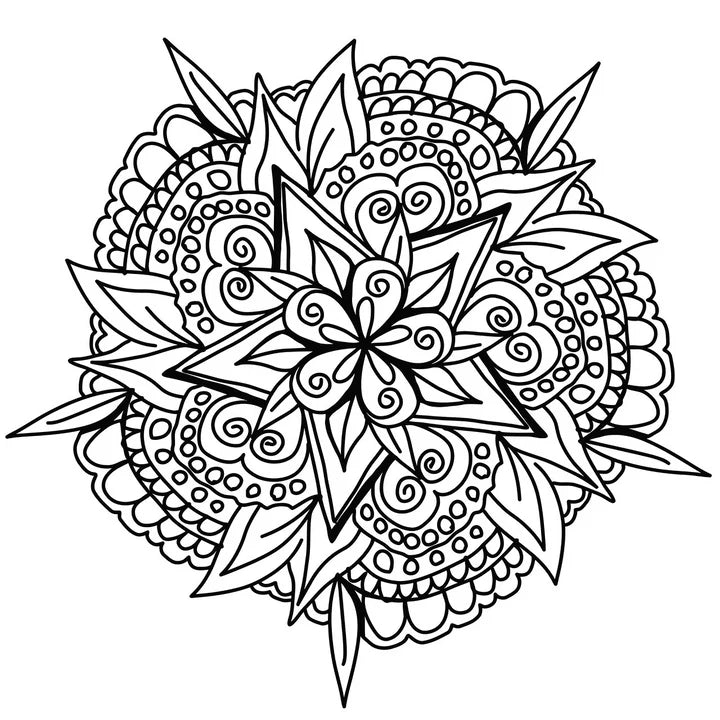 Livre de Coloriage Mandala – Animaux & Motifs Apaisants - Librairie Oxford City
