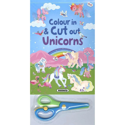 Colour in & Cut out Unicorns - Librairie Oxford City