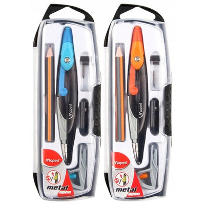 COMPAS METAL OPEN 5PCS MAPED - Librairie Oxford City