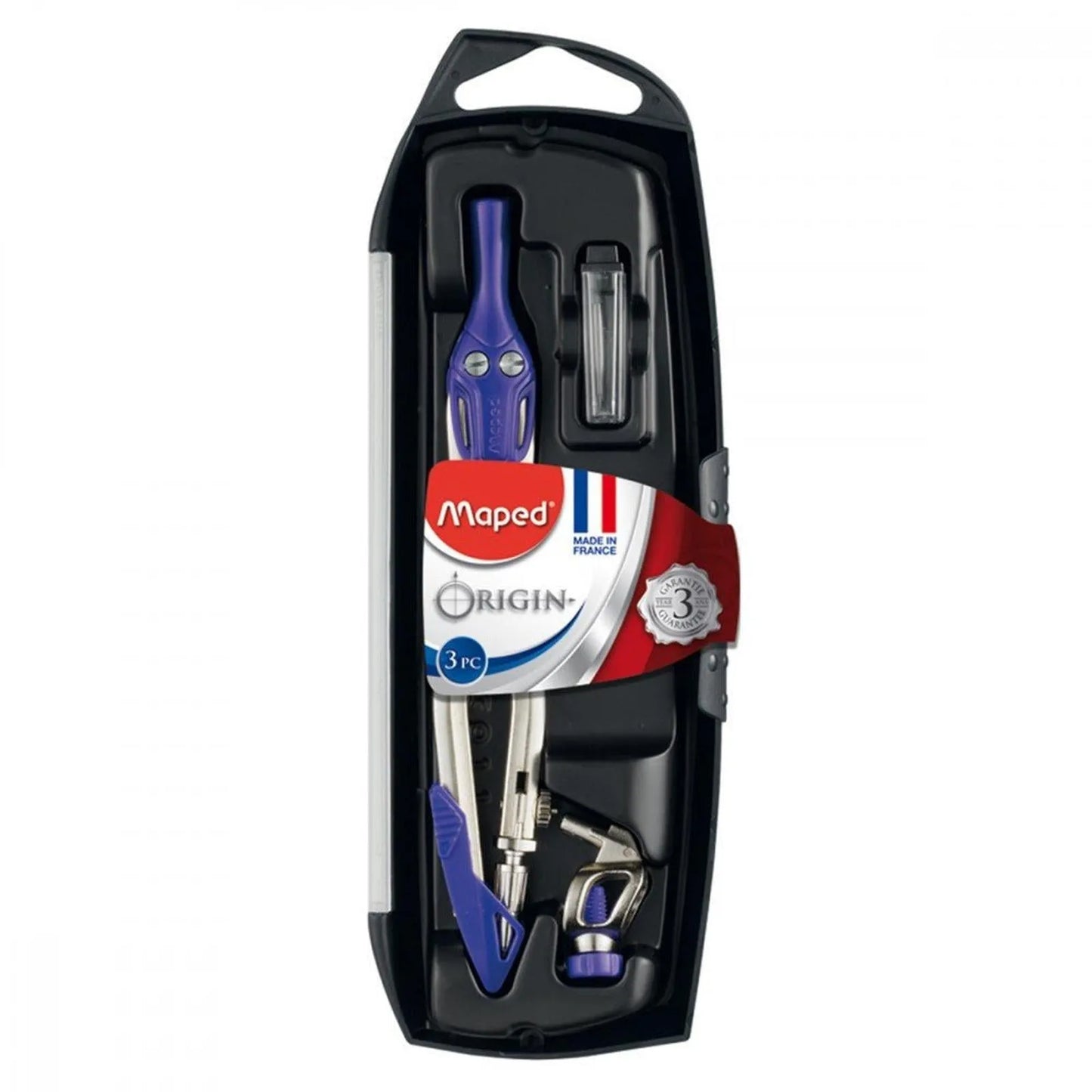 COMPAS ORIGIN INTERCHANGEABLE 3PCS MAPED - Librairie Oxford City