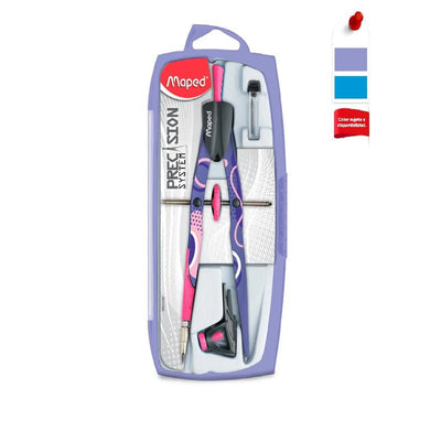 COMPAS PRECISION SYSTEM FANCY 3 PCS MAPED - Librairie Oxford City