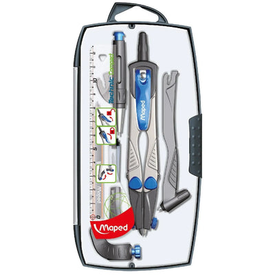 COMPAS TECHNIC 7PCS MAPED - Librairie Oxford City