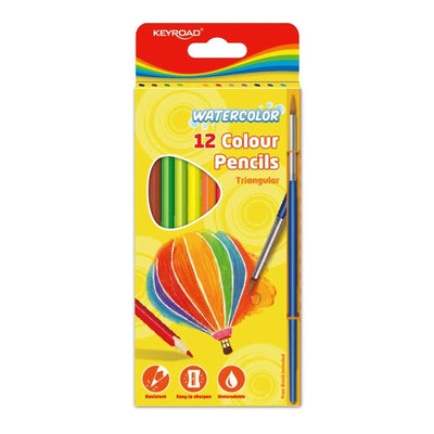 CRAYON AQUA 12*18 + PINCEAU - Librairie Oxford City