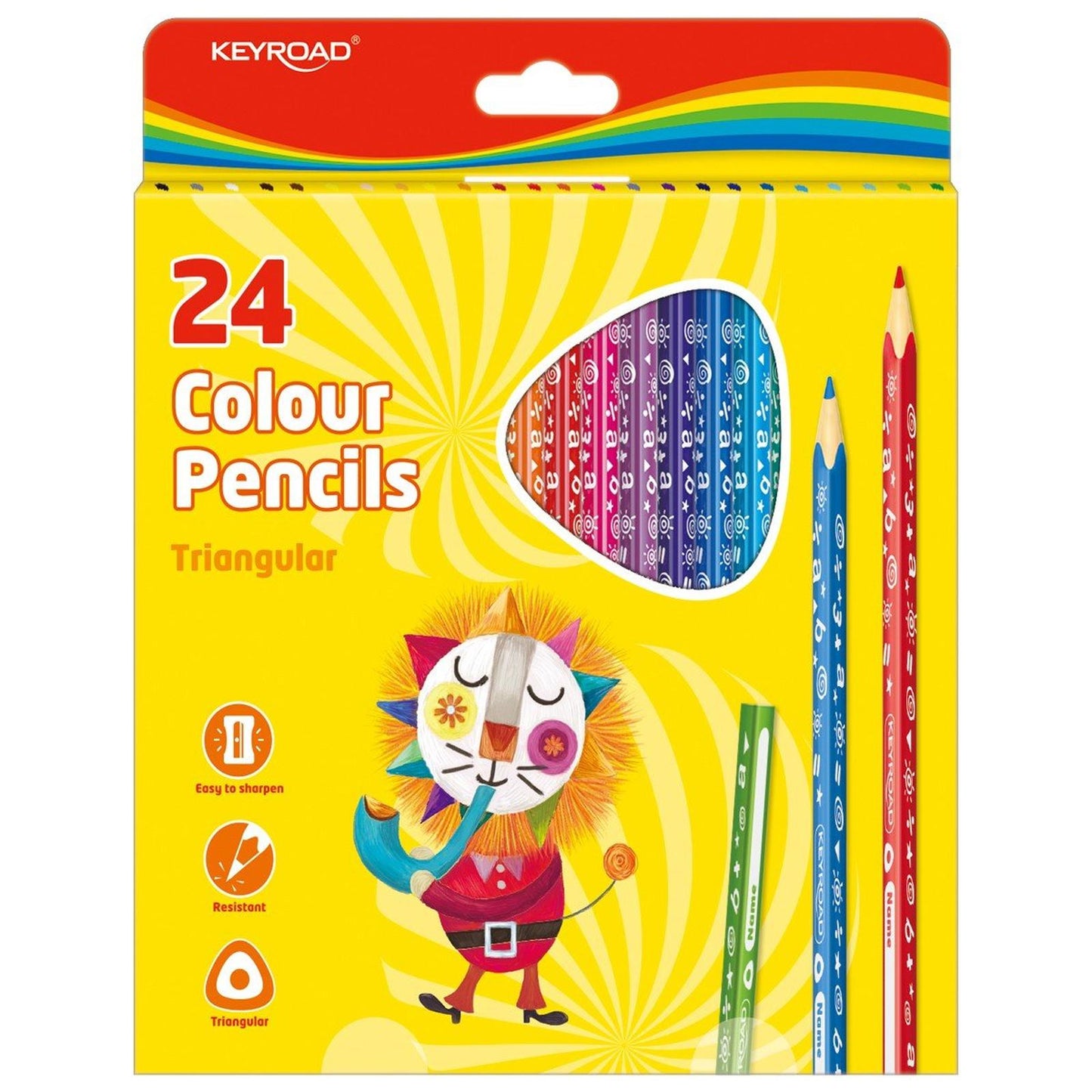CRAYON COULEUR 24*18 - Librairie Oxford City