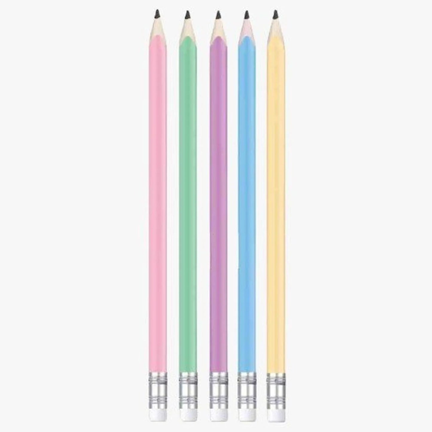 Crayon noir HB2 Couleur Pastel + Gomme - KEYROAD - Librairie Oxford City