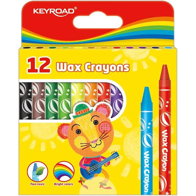 Crayon Pastel de 12 KEYROAD - Librairie Oxford City
