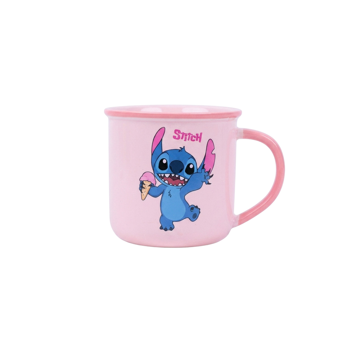 Mug en Céramique Stitch — Rose