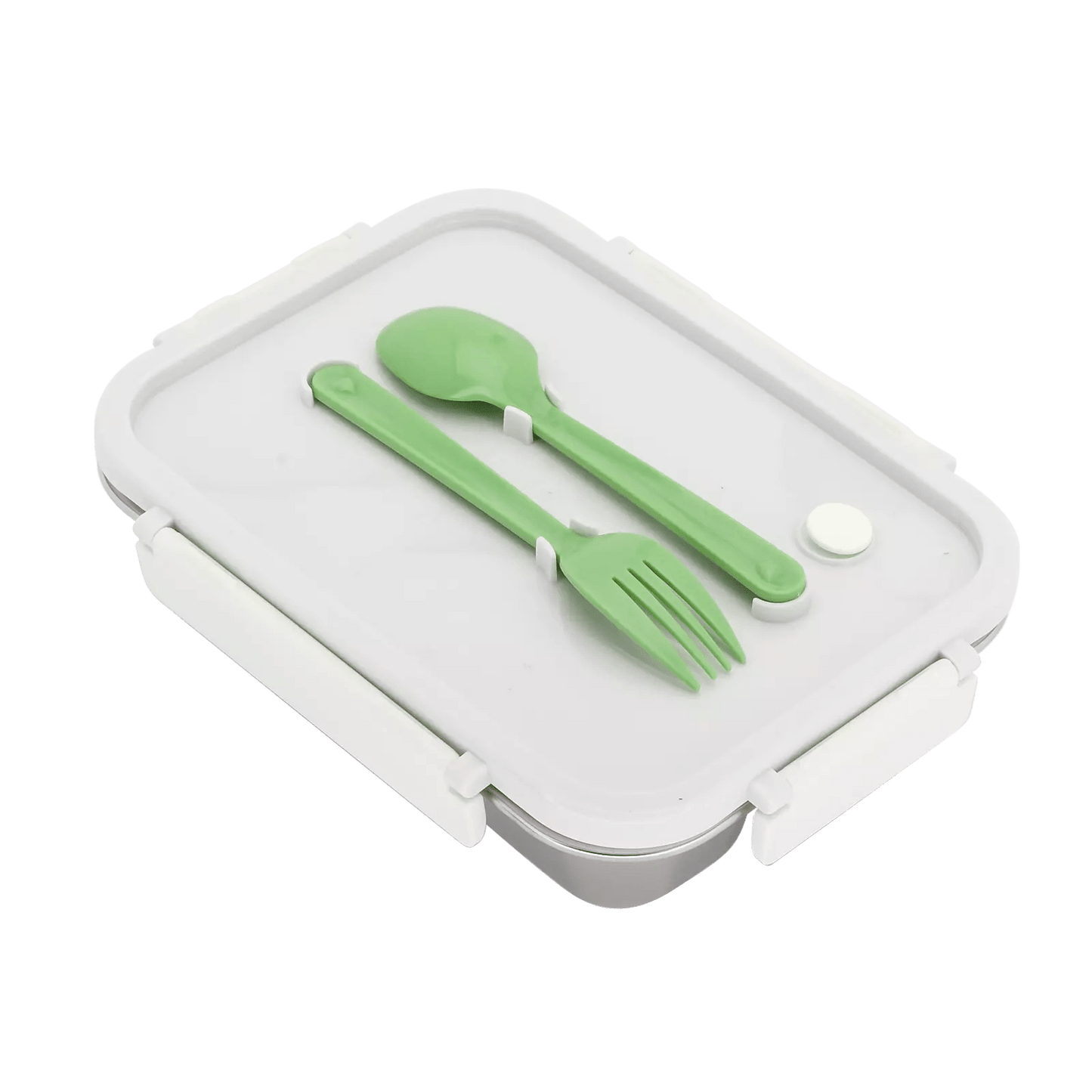 🍱 Boîte Repas Hermétique Compartimentée – Inox & Couvertures Incluses - Librairie Oxford City