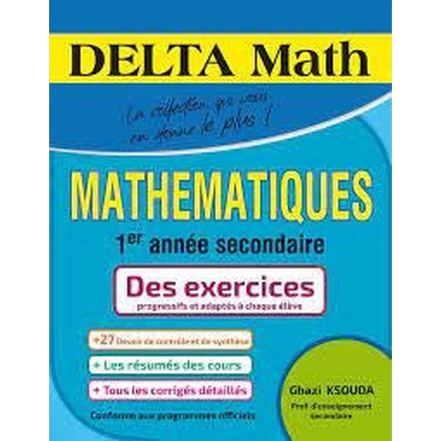 DELTA Math 1ére année secondaire - Librairie Oxford City