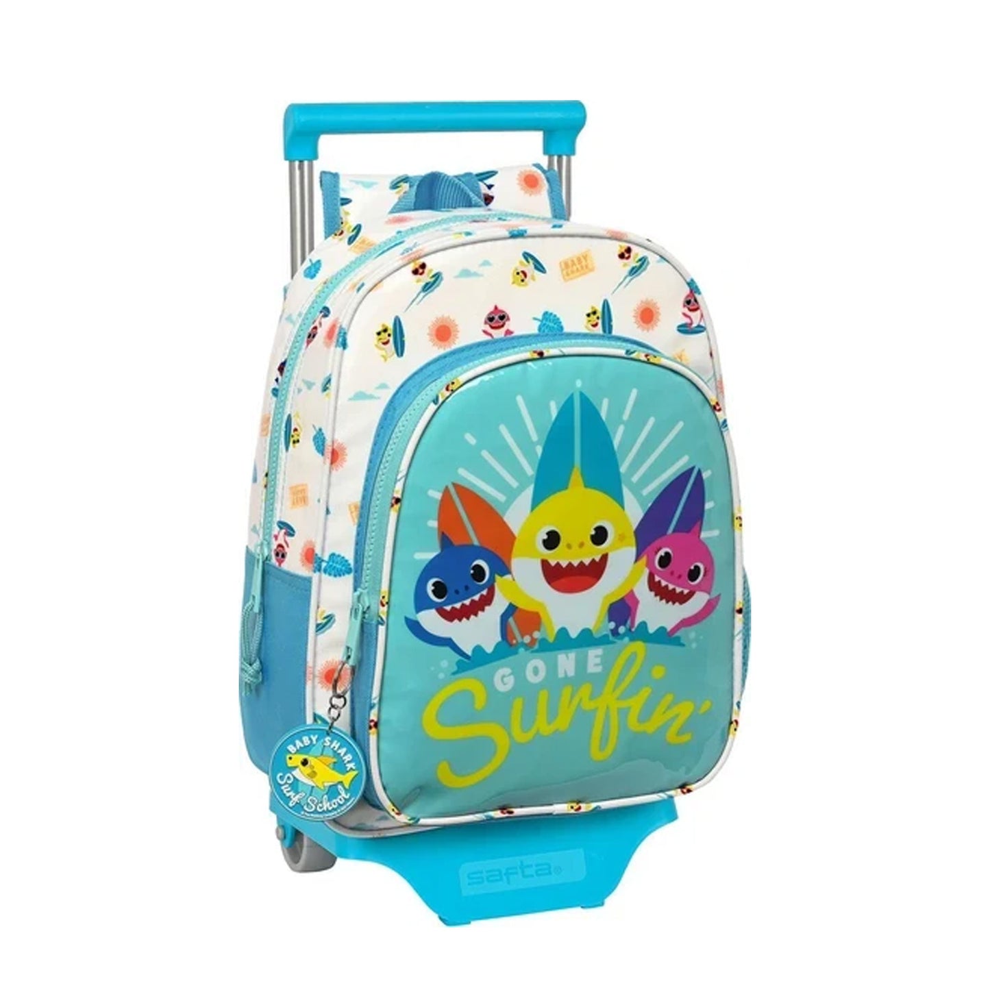 Safta - Cartable à Roulettes Baby Shark — Primaire