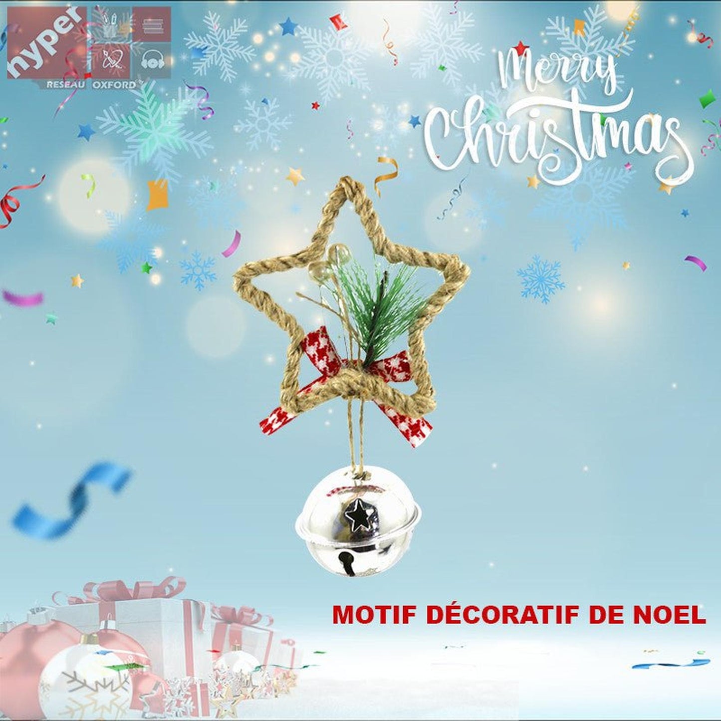 Étoile noël +1GRATUIT - Librairie Oxford City