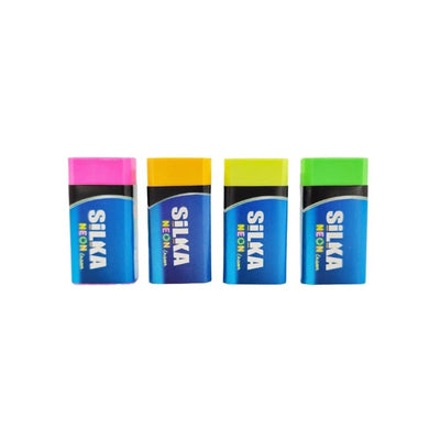 Gomme Néon Silka - Librairie Oxford City