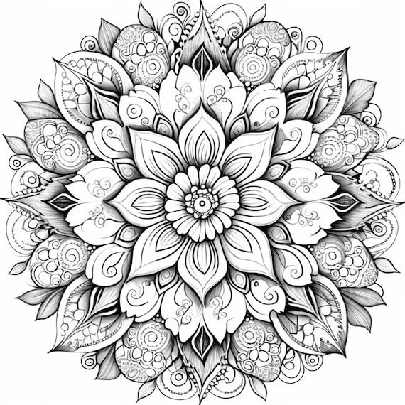 Livre de Coloriage Mandala – Animaux & Motifs Apaisants - Librairie Oxford City