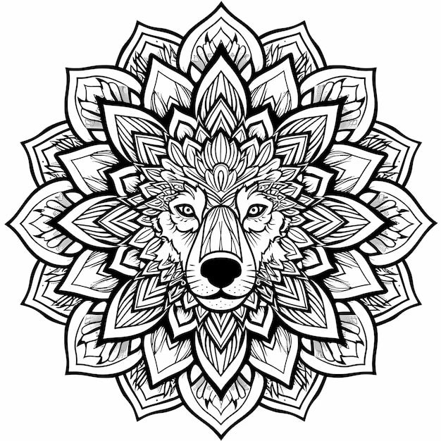 Livre de Coloriage Mandala – Animaux & Motifs Apaisants - Librairie Oxford City