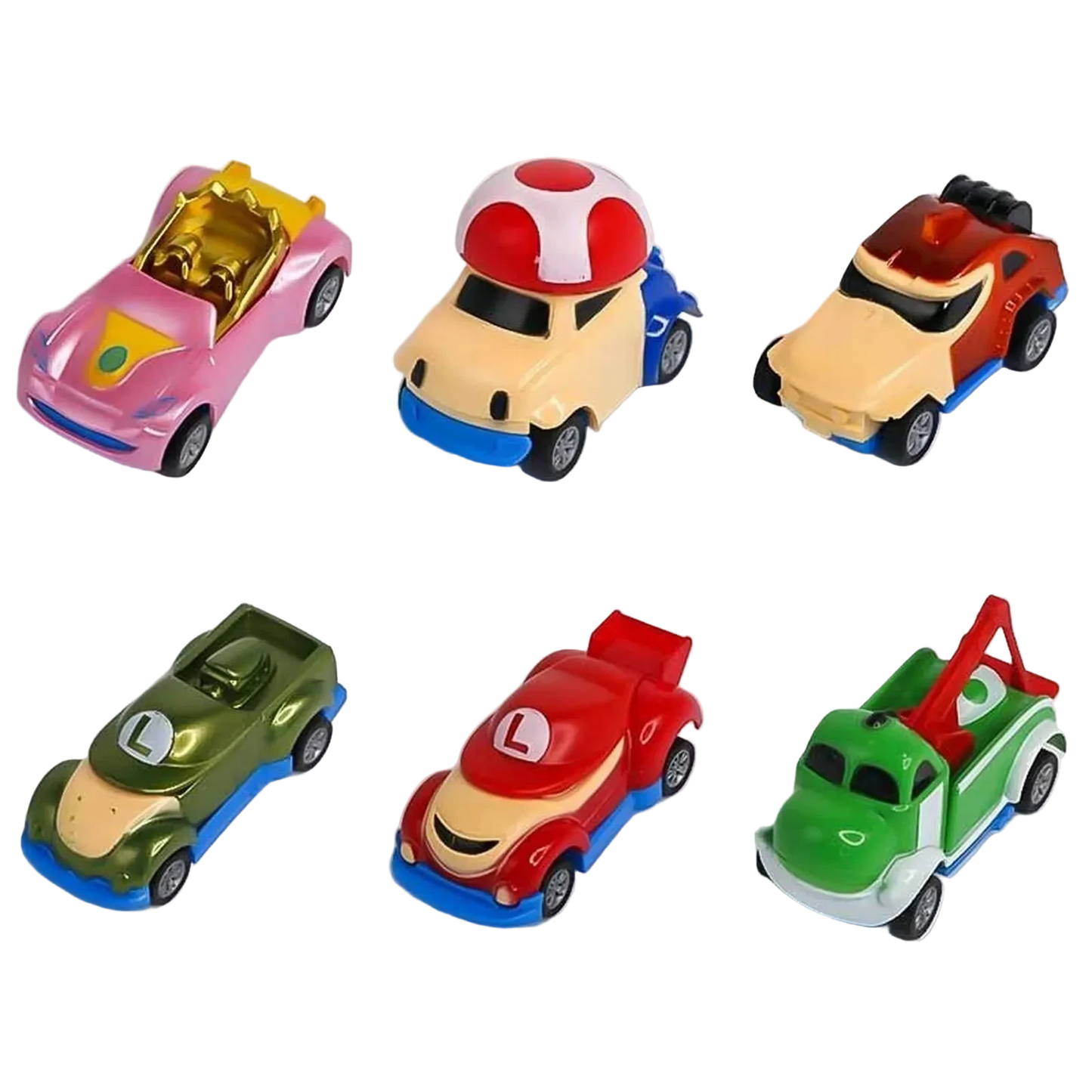 Kit 12 Voitures Super Mario & Luigi (3+AGES) - Librairie Oxford City
