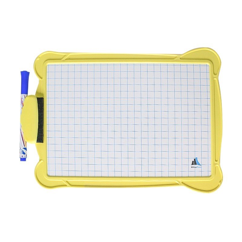 Kit Ardoise Blanche OFFICEPLAST Schola Pastel - Librairie Oxford City