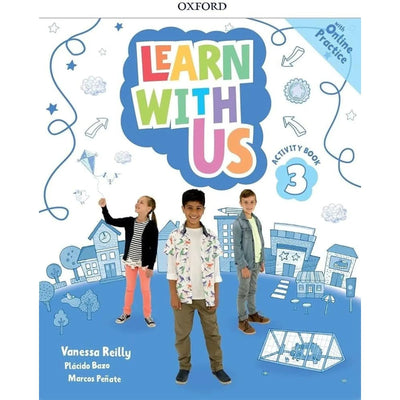 Learn With Us 3 - Activity book With Online Practice - Librairie Oxford City