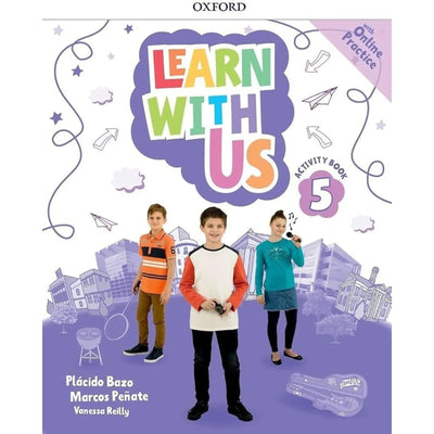 Learn With Us 5 - Activity book With Online Practice - Librairie Oxford City
