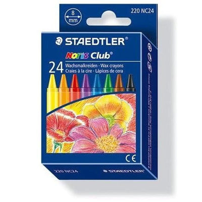 Lot de 24 Craies à la cire Noris Club 220 - Librairie Oxford City